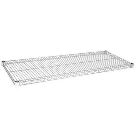 OLYMPIC 14 in x 30 in Chromate Finished Wire Shelf J1430C